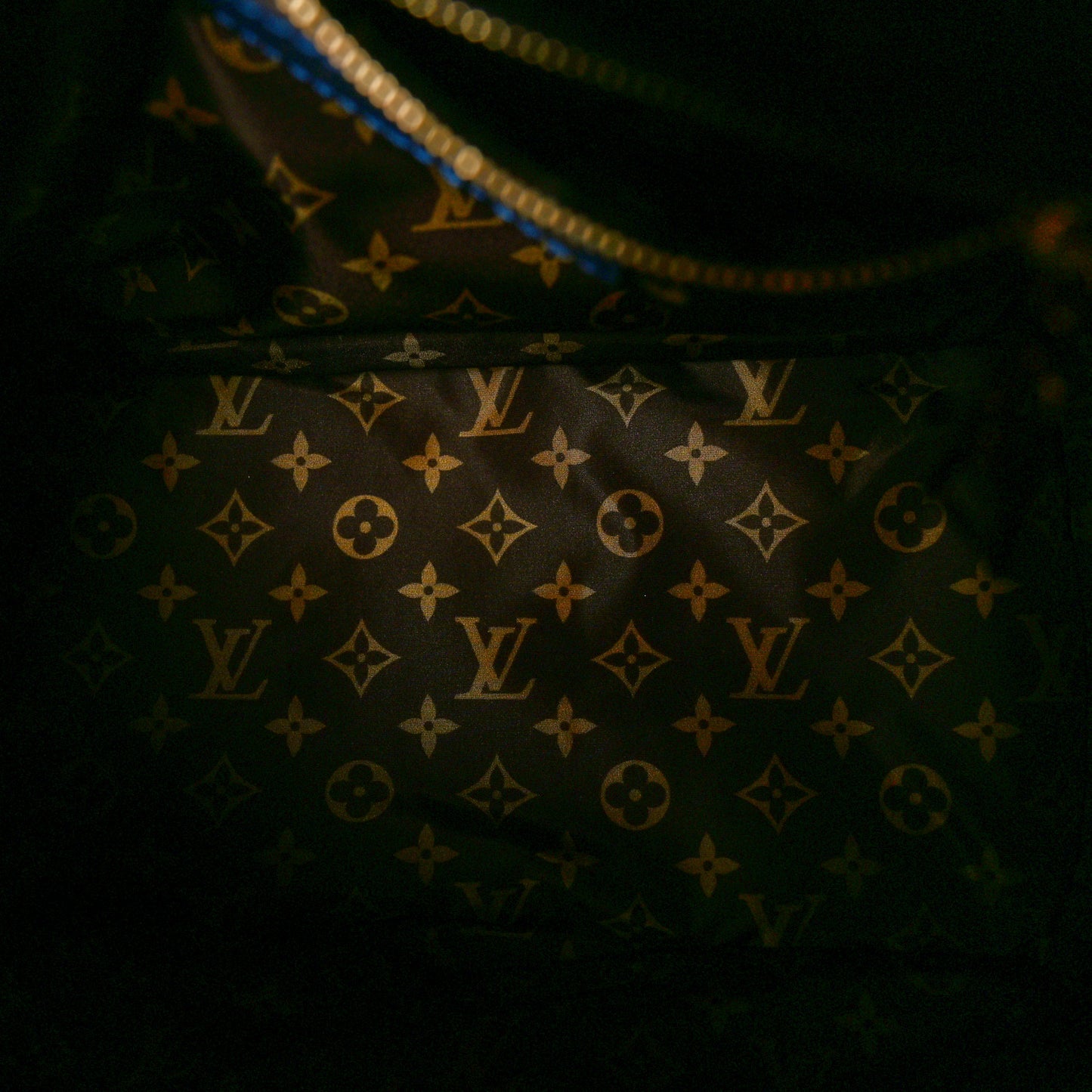 Econyl Mini Monogram Pillow Speedy Bandouliere 25 Navy