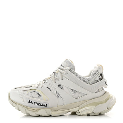 Balenciaga Mesh Nylon Womens Track Sneakers 37 White 1 of 10