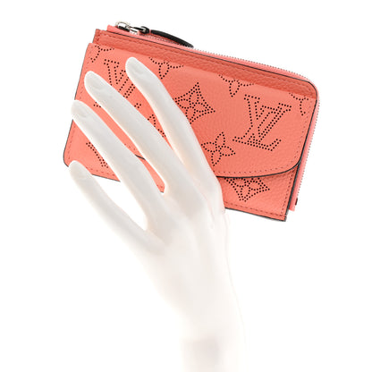 Louis Vuitton Mahina Recto Verso Card Holder Tropical Coral 2 of 7