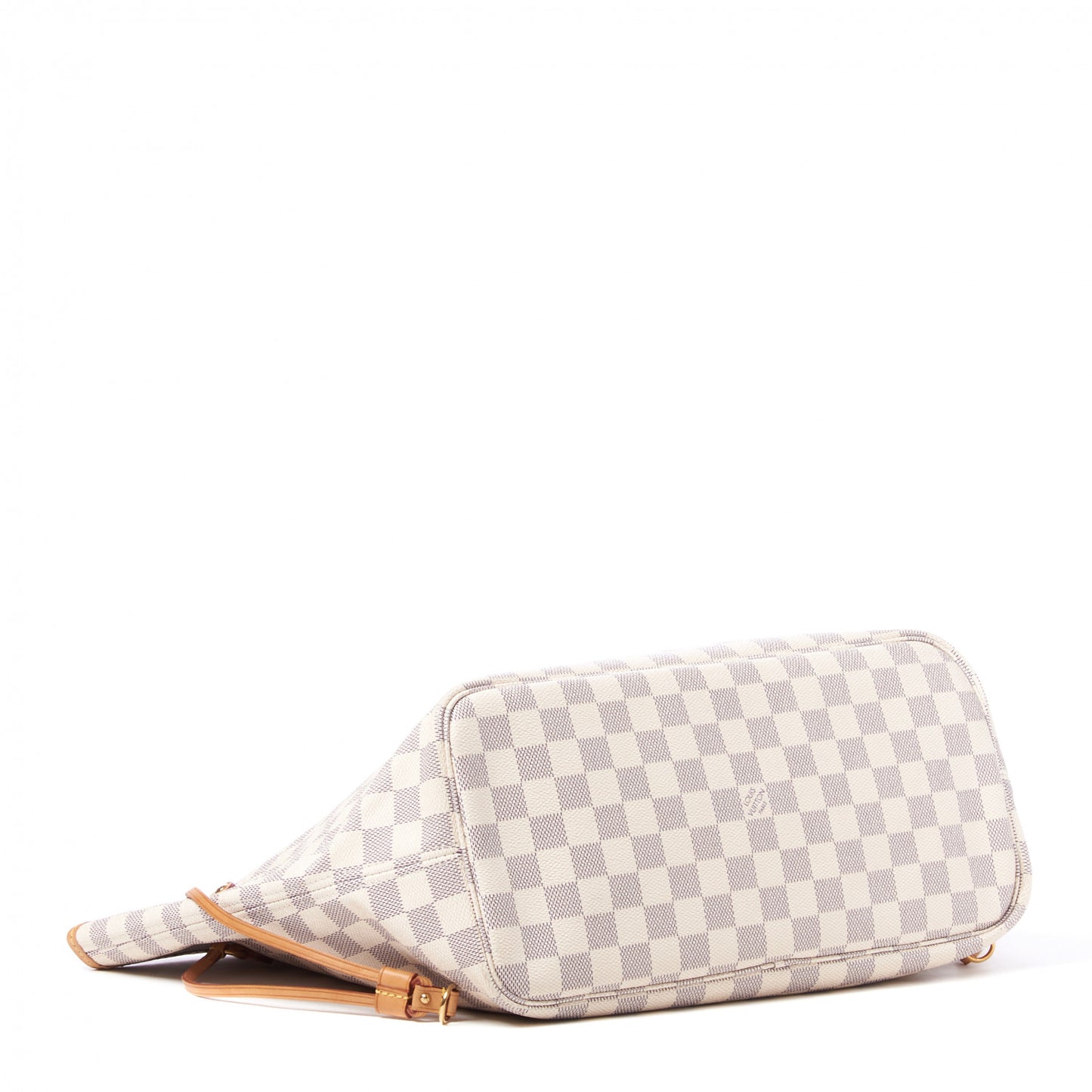 Damier Azur Neo Neverfull MM Rose Ballerine