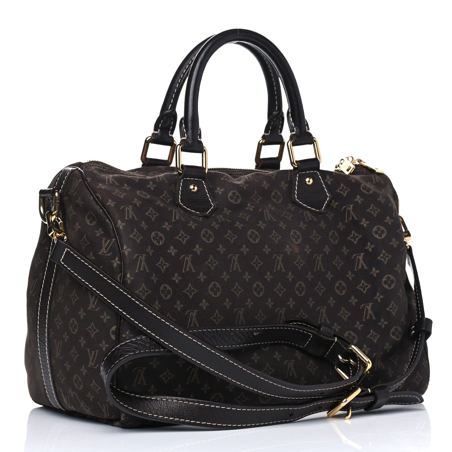 Louis Vuitton Monogram Idylle Speedy Bandouliere 30 Fusain 2 of 15