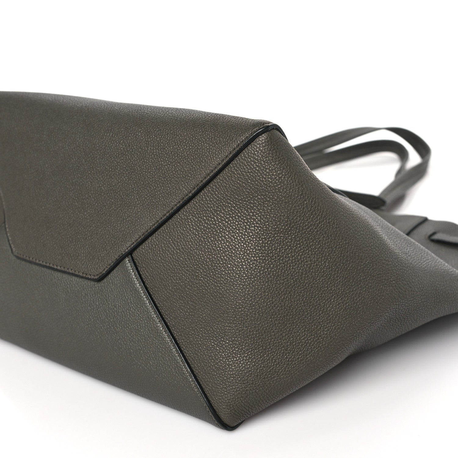 Celine Soft Grained Calfskin Small Belt Cabas Phantom Taupe 7 of 8
