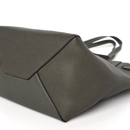 Celine Soft Grained Calfskin Small Belt Cabas Phantom Taupe 7 of 8