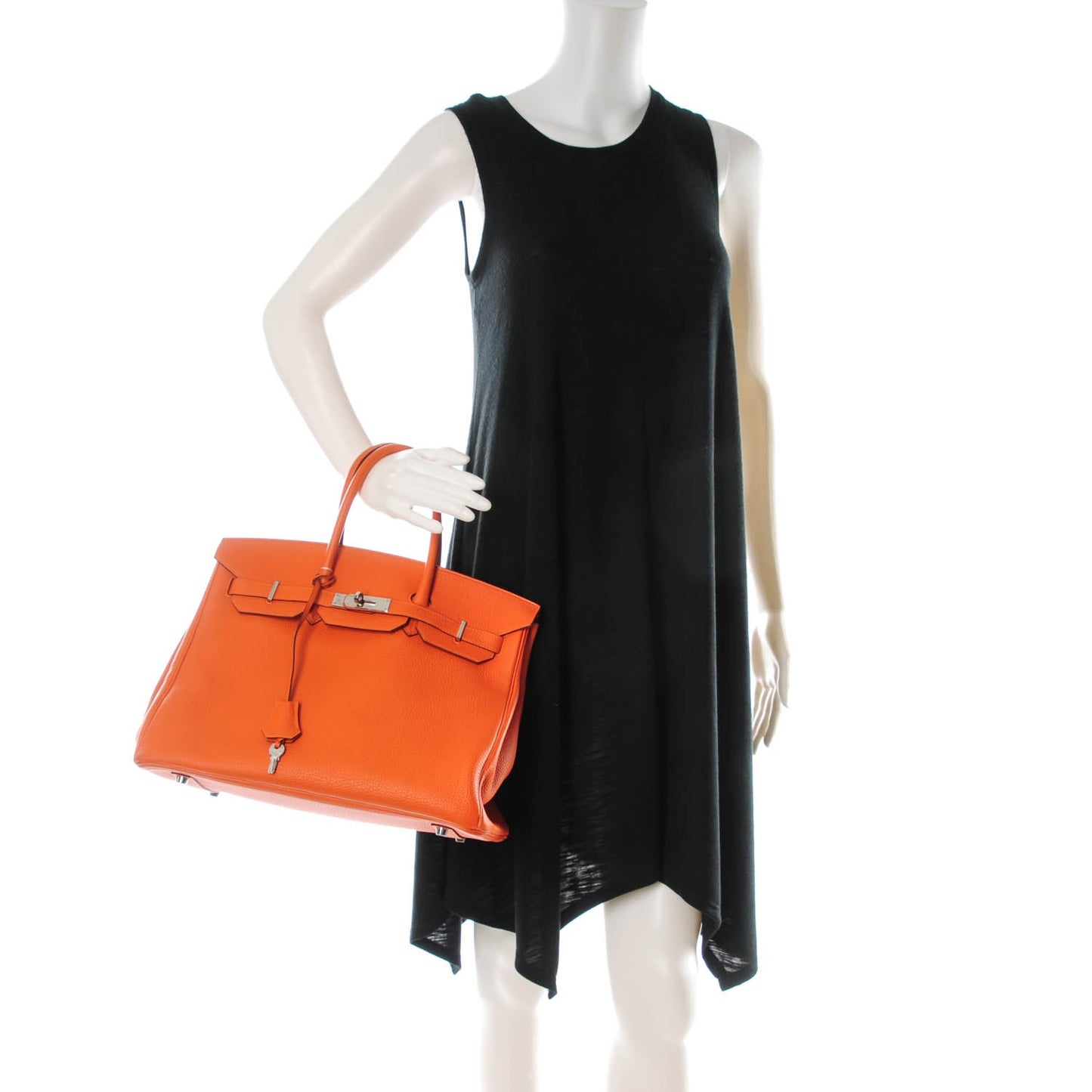 Togo Birkin 35 Orange