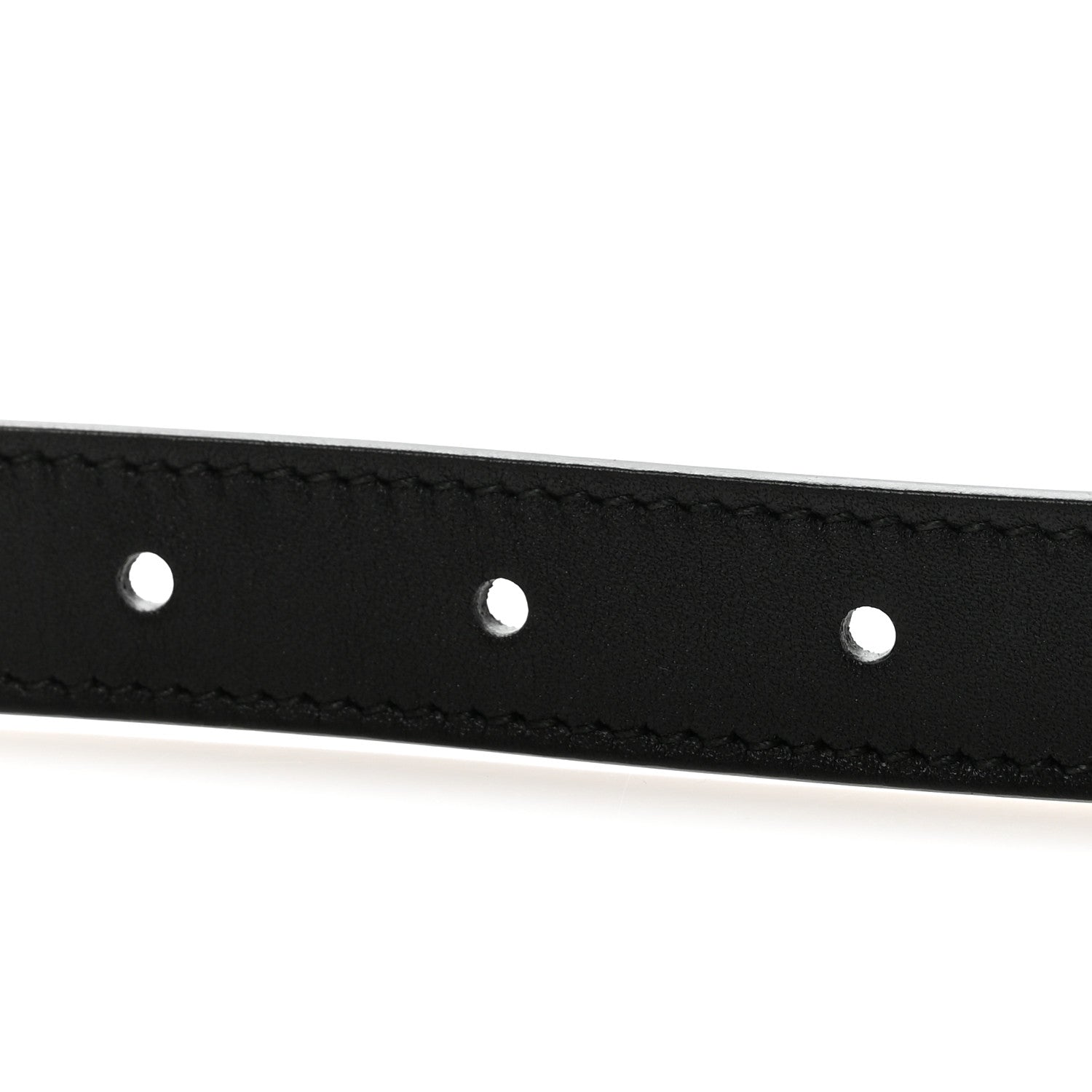 Gucci Calfskin Double G 75 30 Belt Black 3 of 5