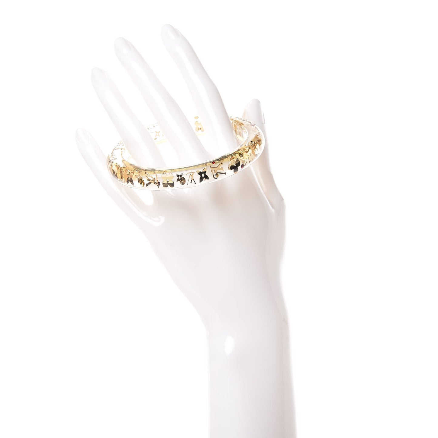 Resin Swarovski Inclusion Bracelet PM Transparent