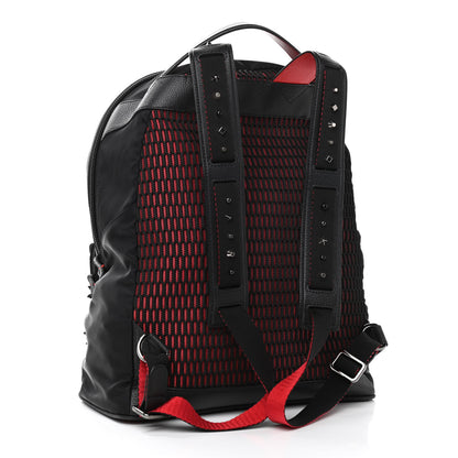 Christian Louboutin Nylon Backloubi Spiked Backpack Black 3 of 10