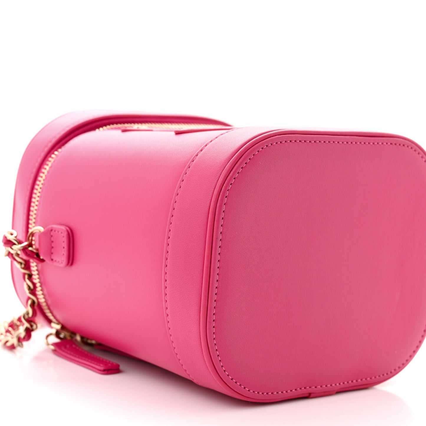 Lambskin Timeless Vanity Cosmetic Case Pink