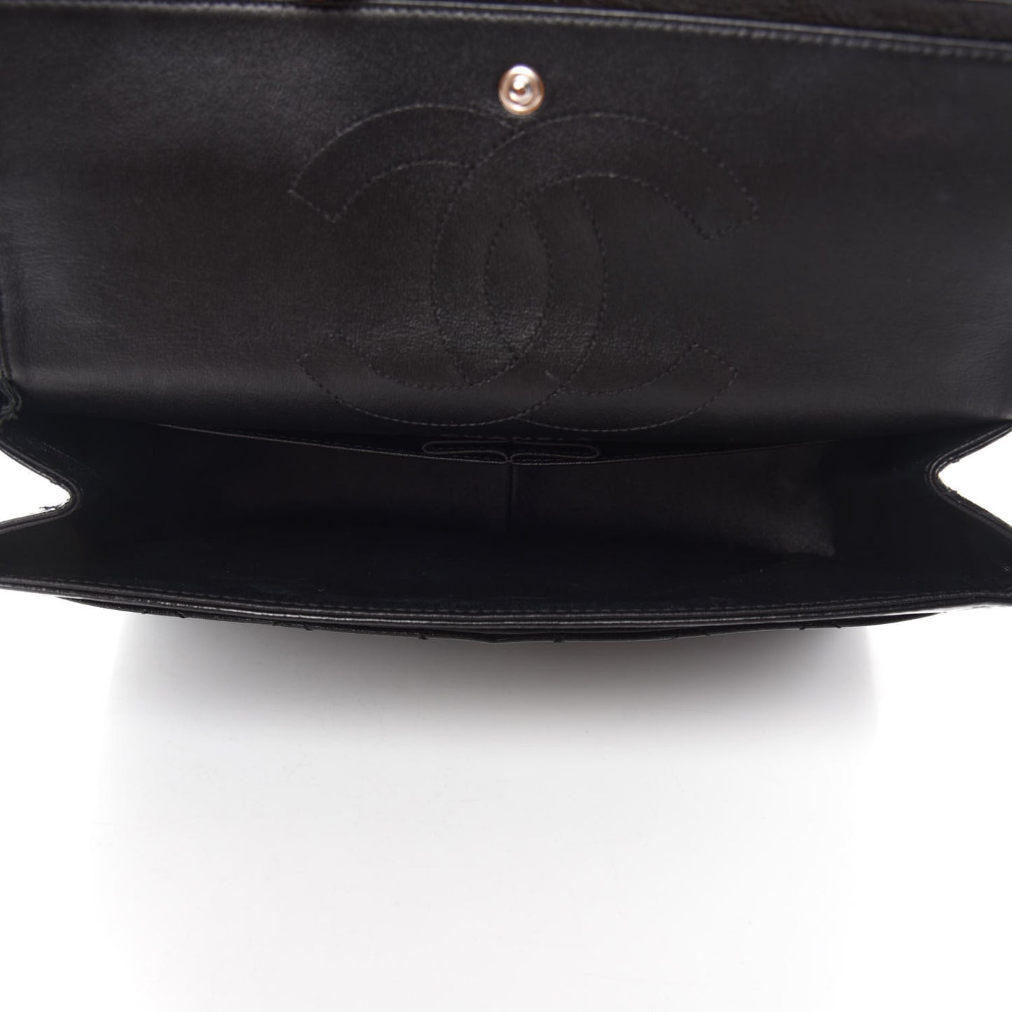 Glazed Calfskin Quilted 2.55 Reissue 226 Flap So Black