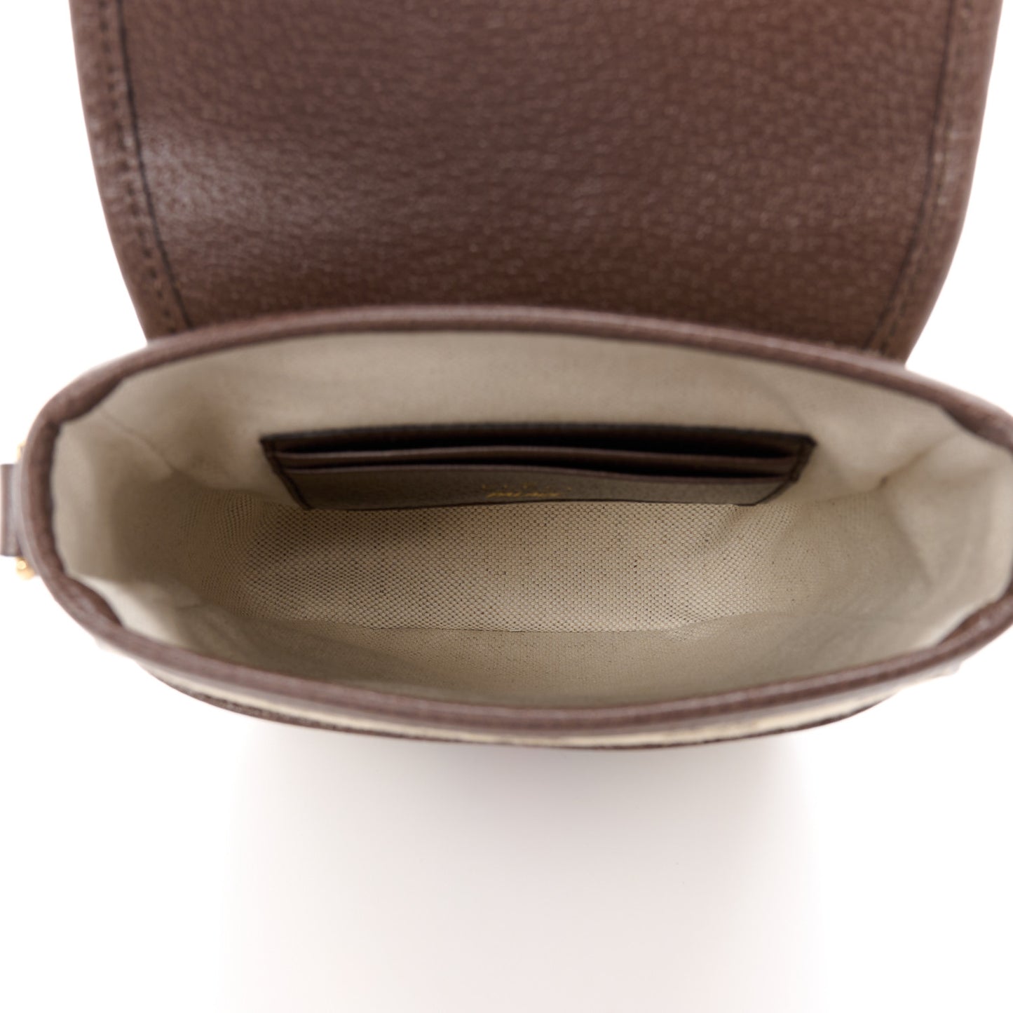 X PALACE GG P Canvas Monogram Web Flap Messenger Brown