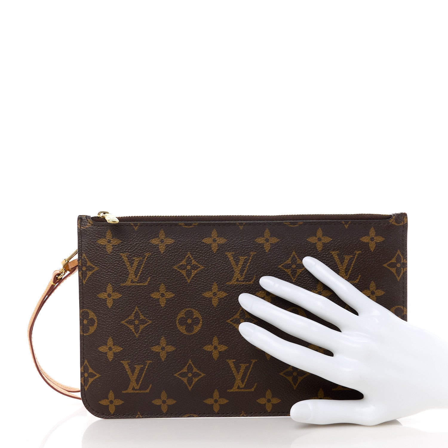 Louis Vuitton Monogram Neverfull MM GM Pochette 2 of 12