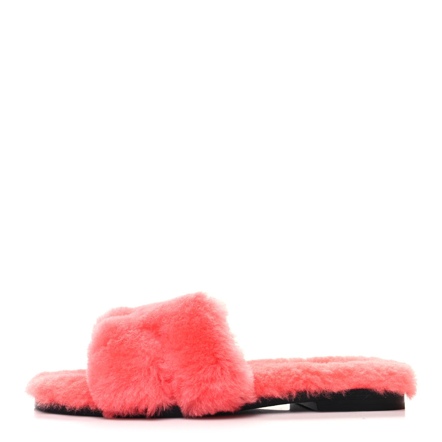 Hermes Woolskin Oran Sandals 35 Rose Du Desert 1 of 8
