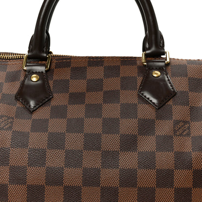 Louis Vuitton Damier Ebene Speedy 30 10 of 12