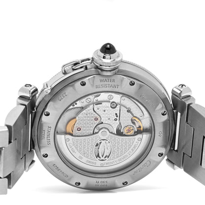 Cartier Stainless Steel 38mm Pasha C Grille Automatic Watch 4 of 4