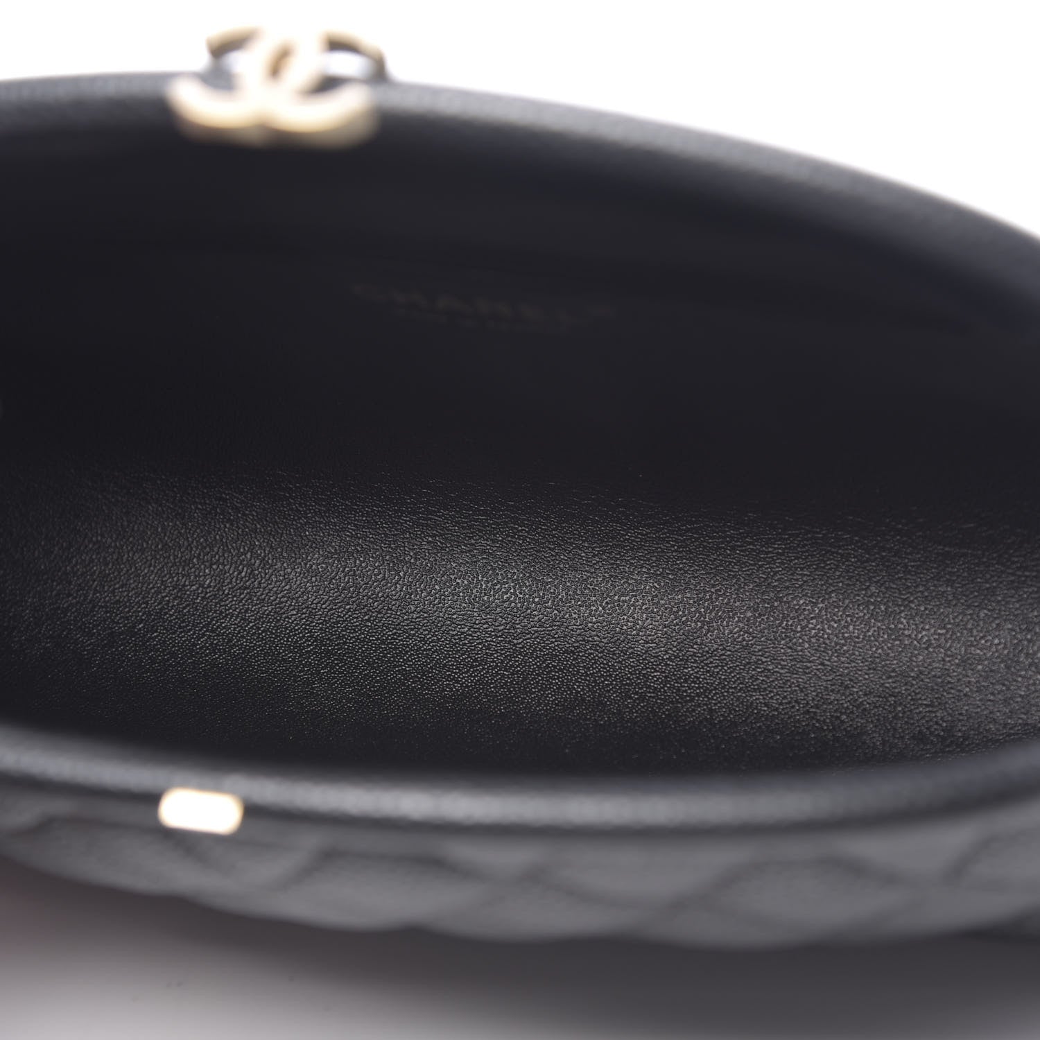 Chanel Caviar Quilted Timeless Clutch Black 5 of 11