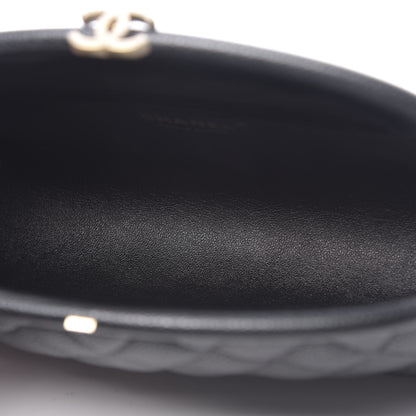 Chanel Caviar Quilted Timeless Clutch Black 5 of 11