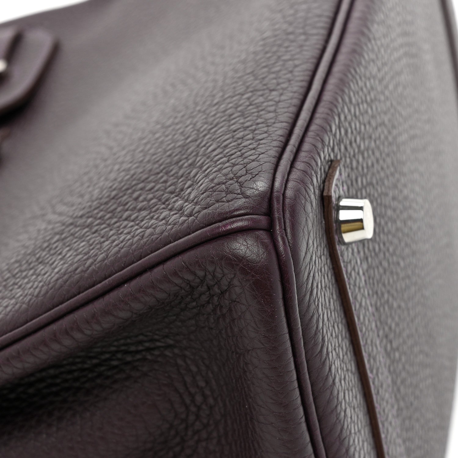 Hermes Togo BIRKIN 30 Raisin 9 of 14