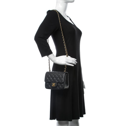 Chanel Caviar Quilted Mini Square Flap Black 2 of 11