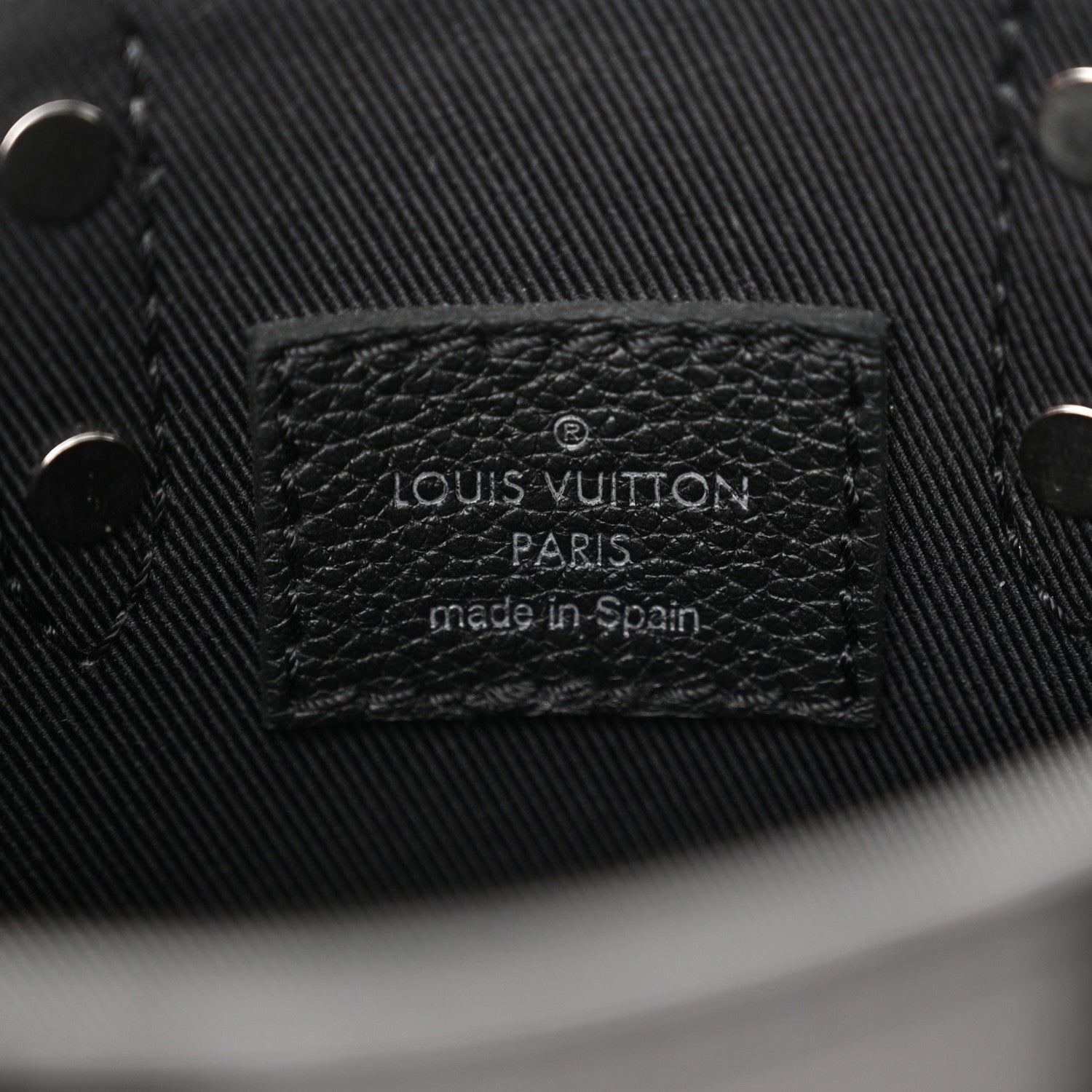 Louis Vuitton Damier Graphite Sac Plat XS Black 6 of 11