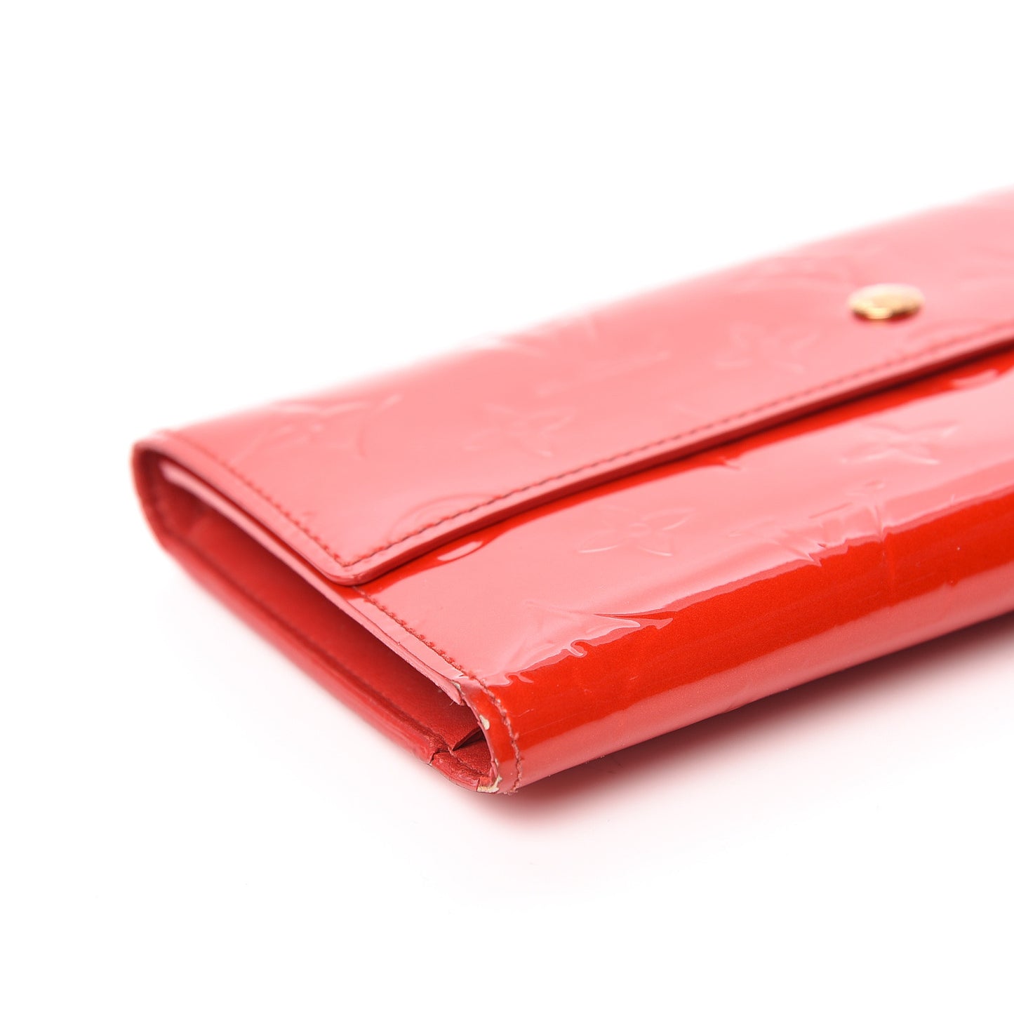 Vernis Porte Tresor International Wallet Rouge
