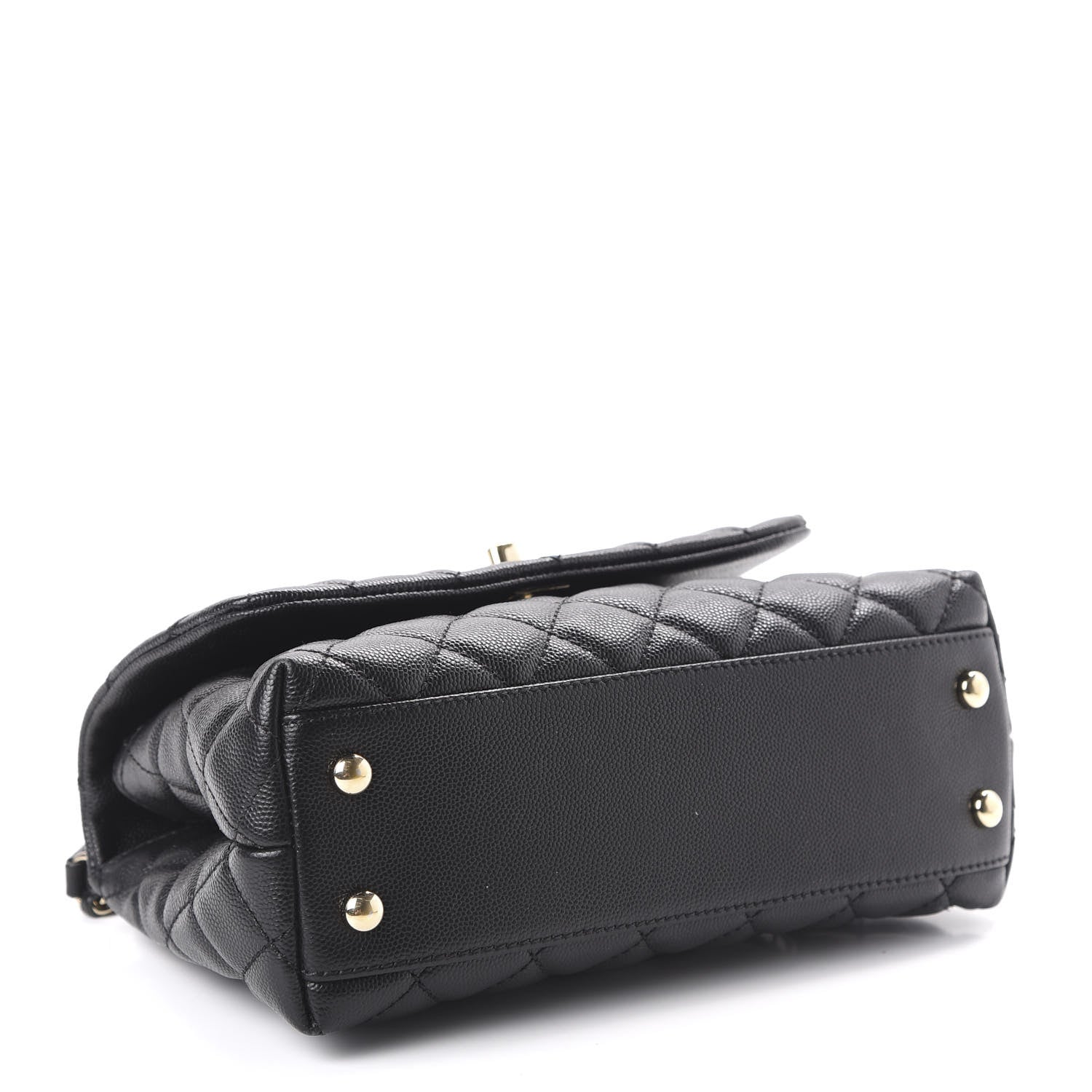 Chanel Caviar Quilted Mini Coco Handle Flap Black 4 of 11