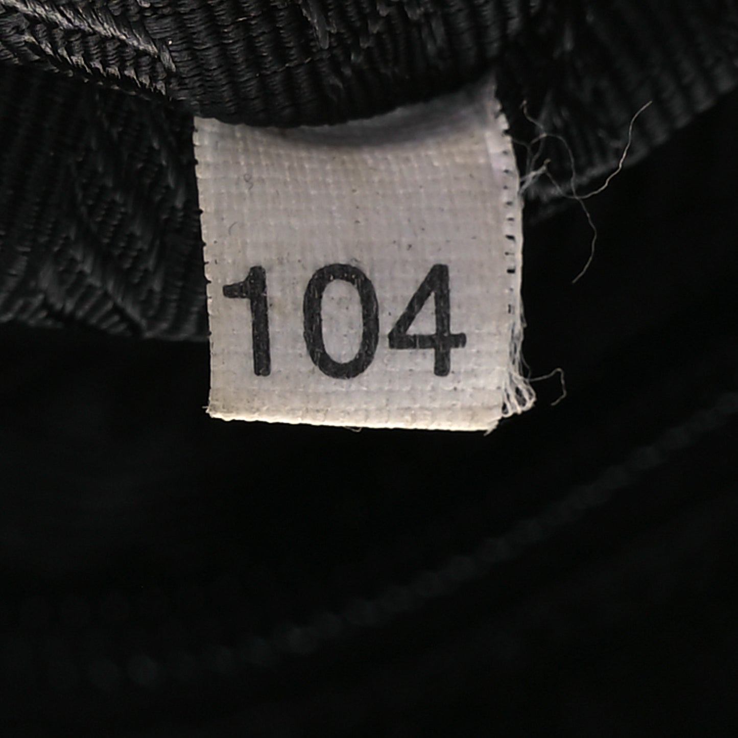 Tessuto Nylon Saffiano Small Backpack Black