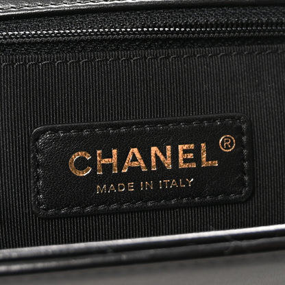 Chanel Lambskin Quilted New Medium Boy Flap Black 6 of 11