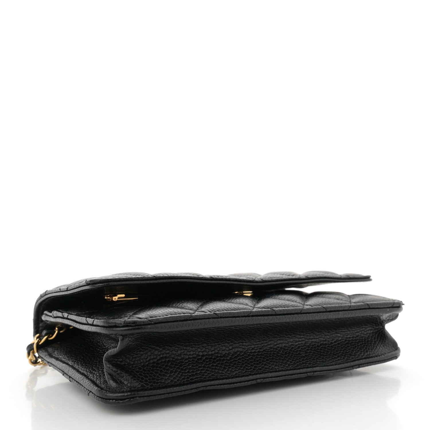 Chanel Caviar Quilted Wallet on Chain WOC Black 4 of 13
