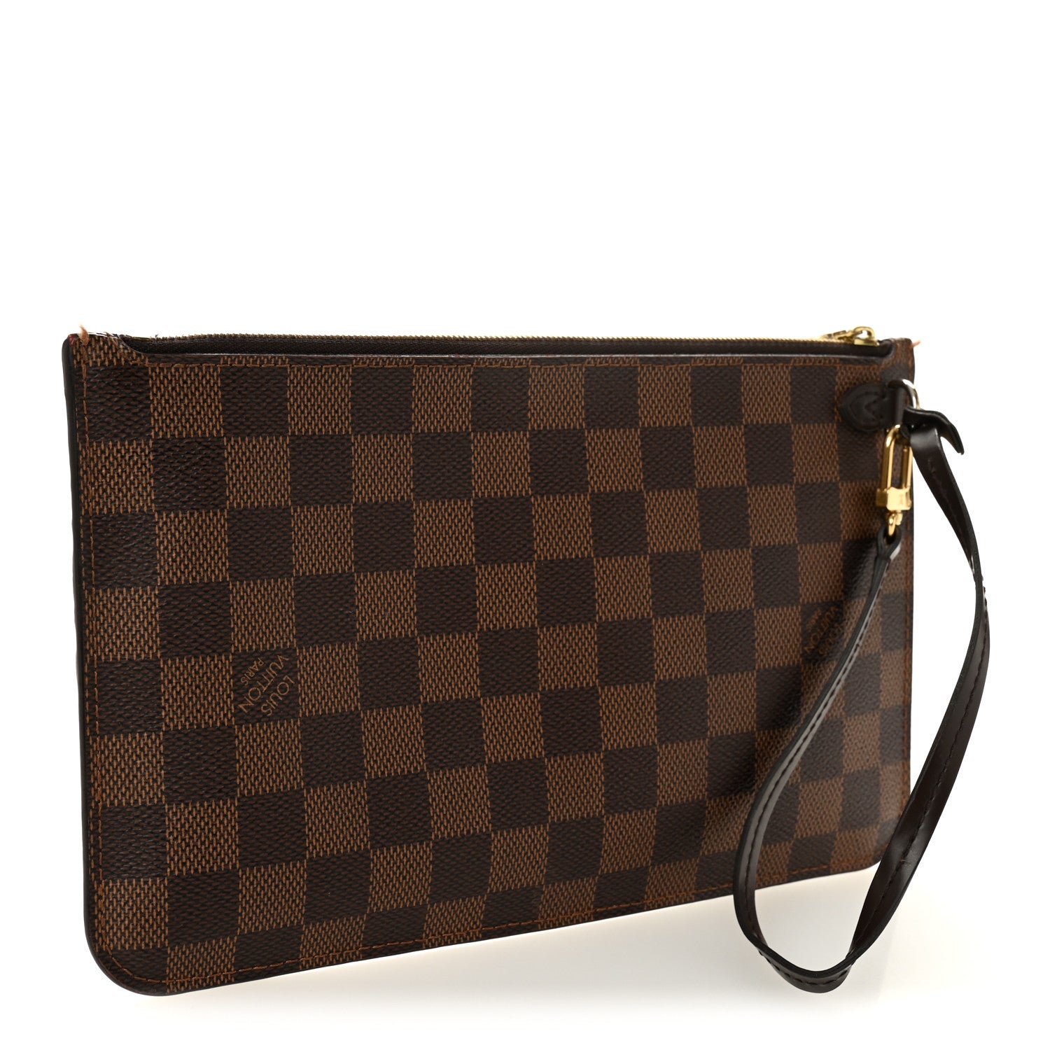 Louis Vuitton Damier Ebene Neverfull MM GM Pochette 3 of 8