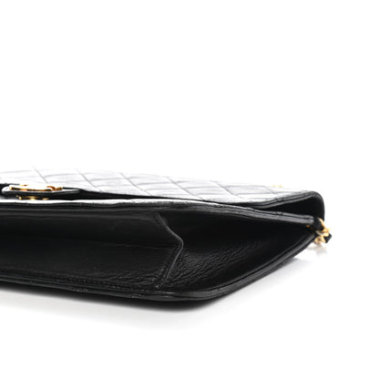 Chanel Lambskin Quilted Medium Single Flap Black 9 of 9