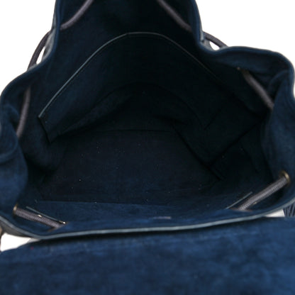 Louis Vuitton Epi Christopher Backpack Navy Stripes 6 of 12