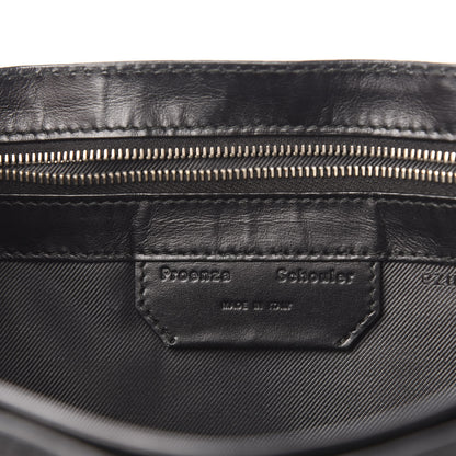 Proenza Schouler Lambskin Medium PS1 Plus Zip Satchel Black 6 of 12