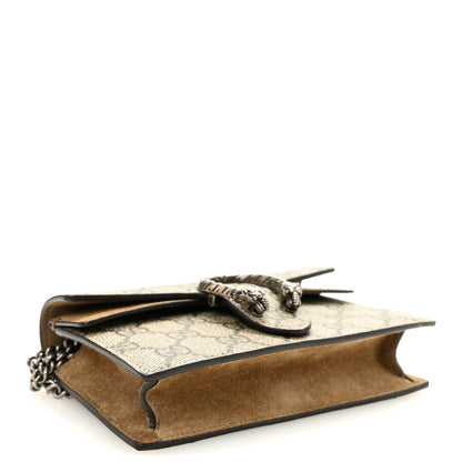 Gucci GG Supreme Monogram Super Mini Dionysus Shoulder Bag Taupe 4 of 10