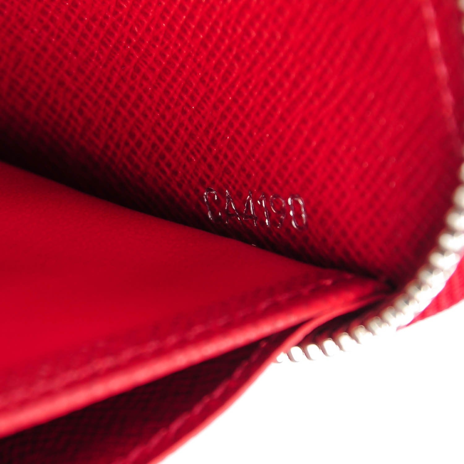 Louis Vuitton Epi Zippy Wallet Carmine 7 of 7