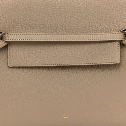 Celine Grained Calfskin Mini Belt Bag Dune 9 of 11