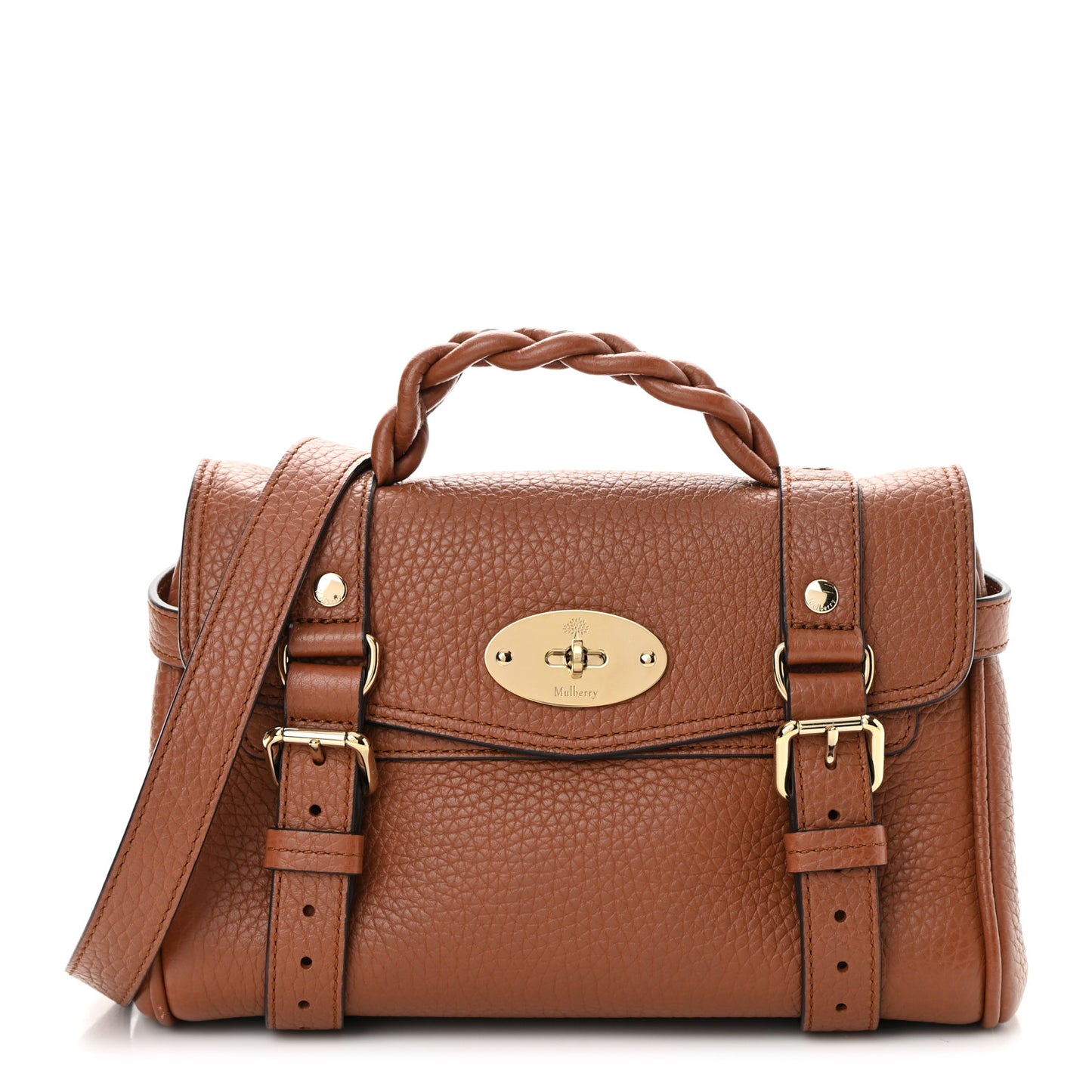 Heavy Grain Mini Alexa Chestnut