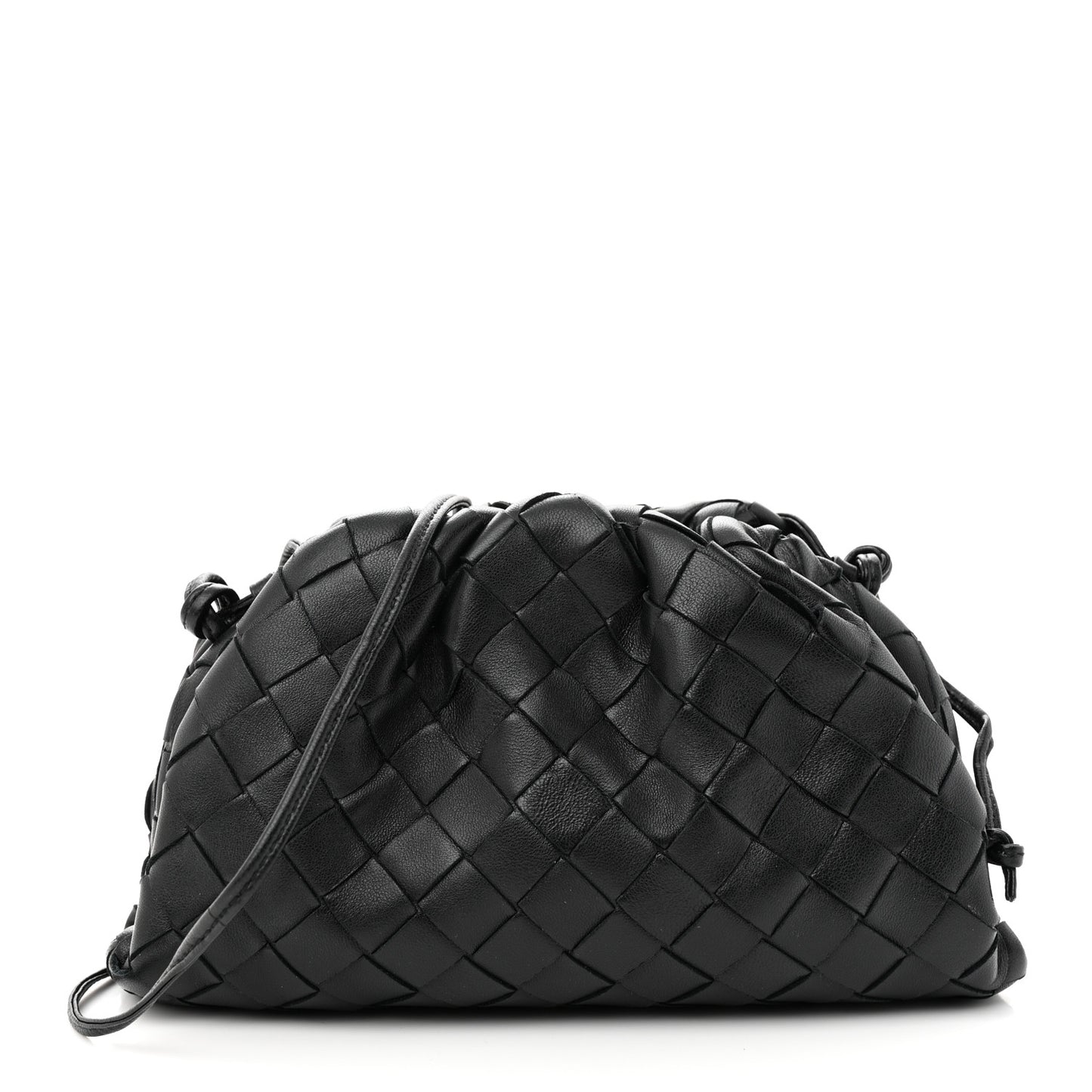 Nappa Intrecciato The Mini Pouch Black