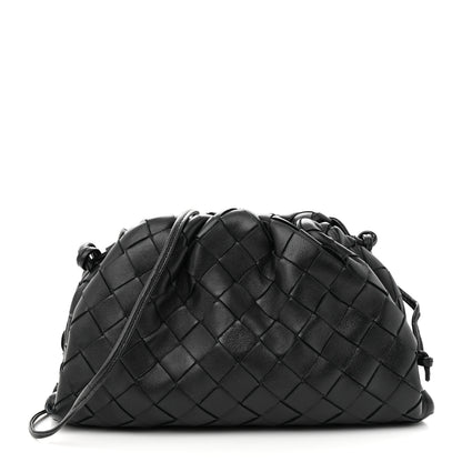 Bottega Veneta Nappa Intrecciato The Mini Pouch Black 1 of 12