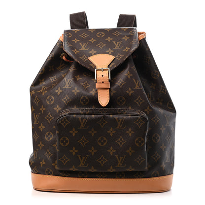 Louis Vuitton Monogram Montsouris GM Backpack 1 of 8