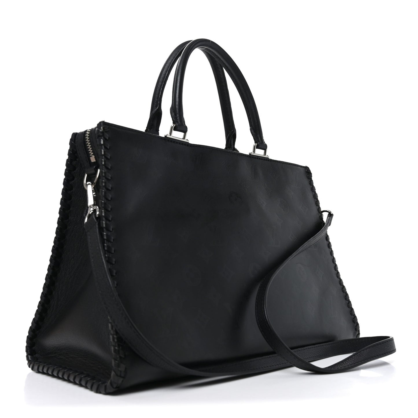 Monogram Cuir Plume Very Zipped Tote