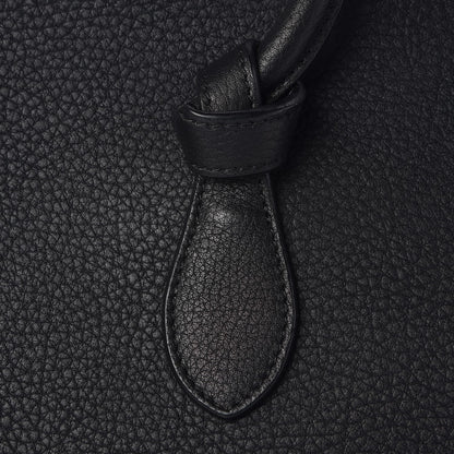 Celine Crisped Calfskin Mini Tie Knot Tote Black 9 of 12