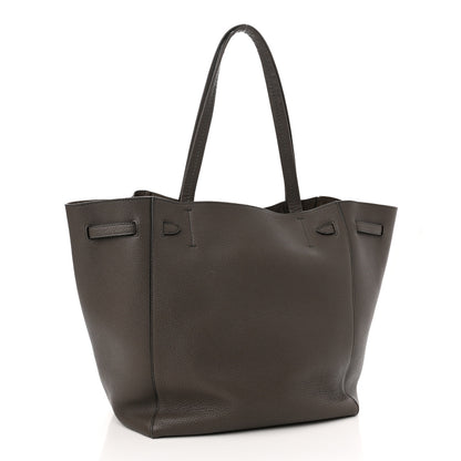 Celine Soft Grained Calfskin Small Belt Cabas Phantom Taupe 3 of 13