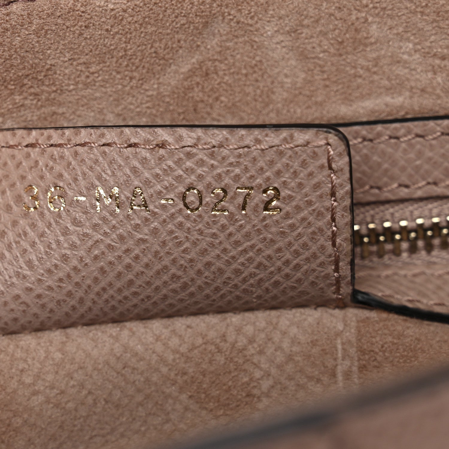 Christian Dior Grained Calfskin Saddle Bag With Strap Blush 7 of 10