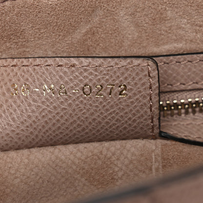 Christian Dior Grained Calfskin Saddle Bag With Strap Blush 7 of 10