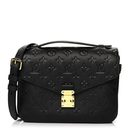 Louis Vuitton Empreinte Pochette Metis Black 1 of 10