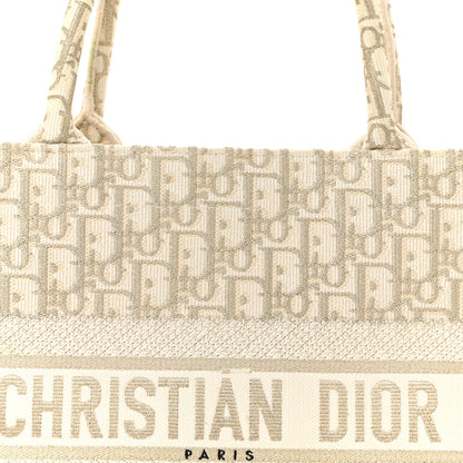 Christian Dior Oblique Medium Book Tote Gold Multicolor 8 of 14
