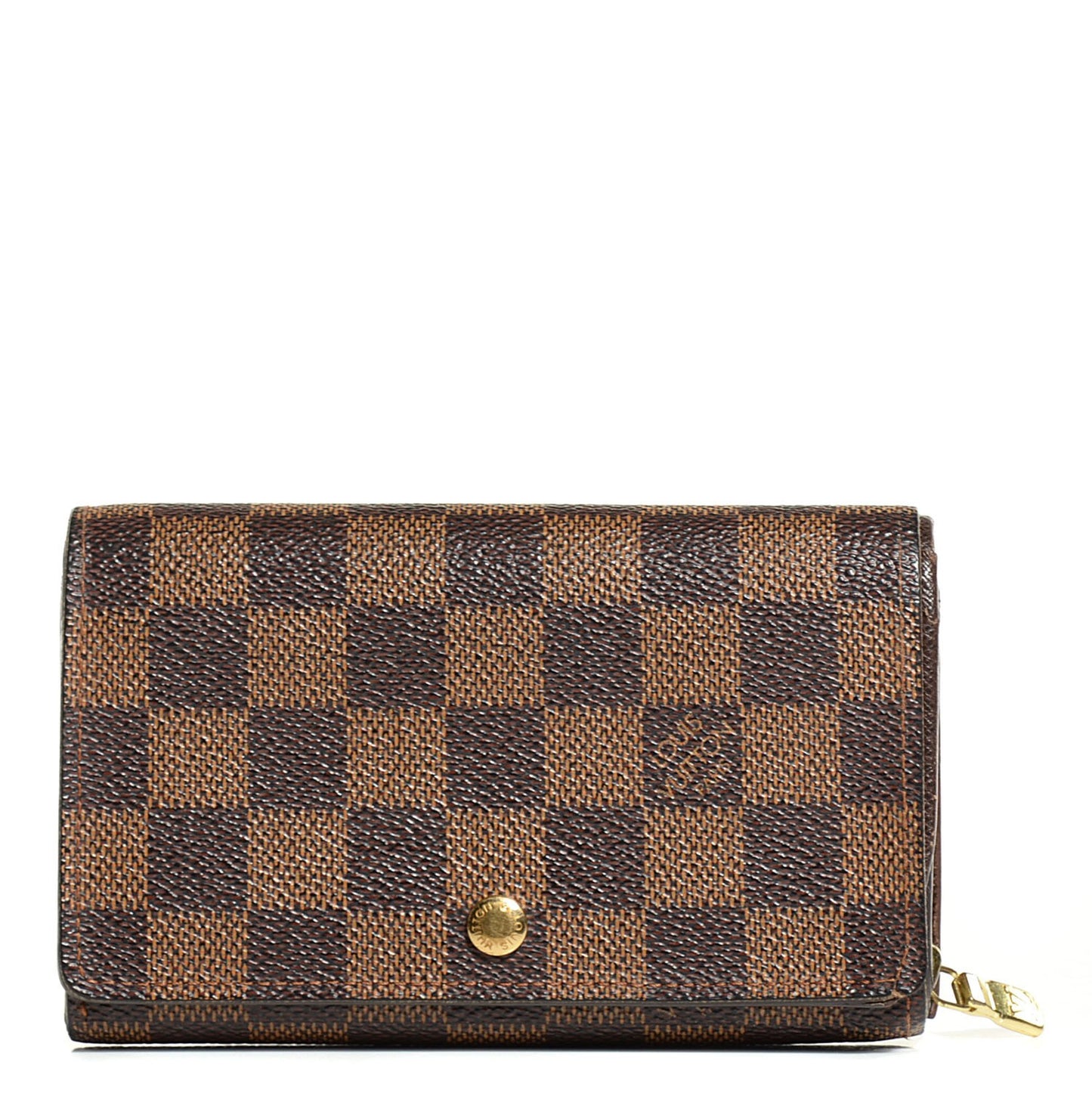 Damier Ebene Porte-Monnaie Billets Tresor Wallet