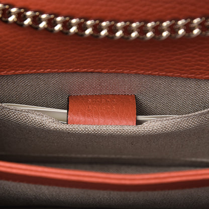 Gucci Dollar Calfskin Small Interlocking G Shoulder Bag Sun Orange 7 of 10
