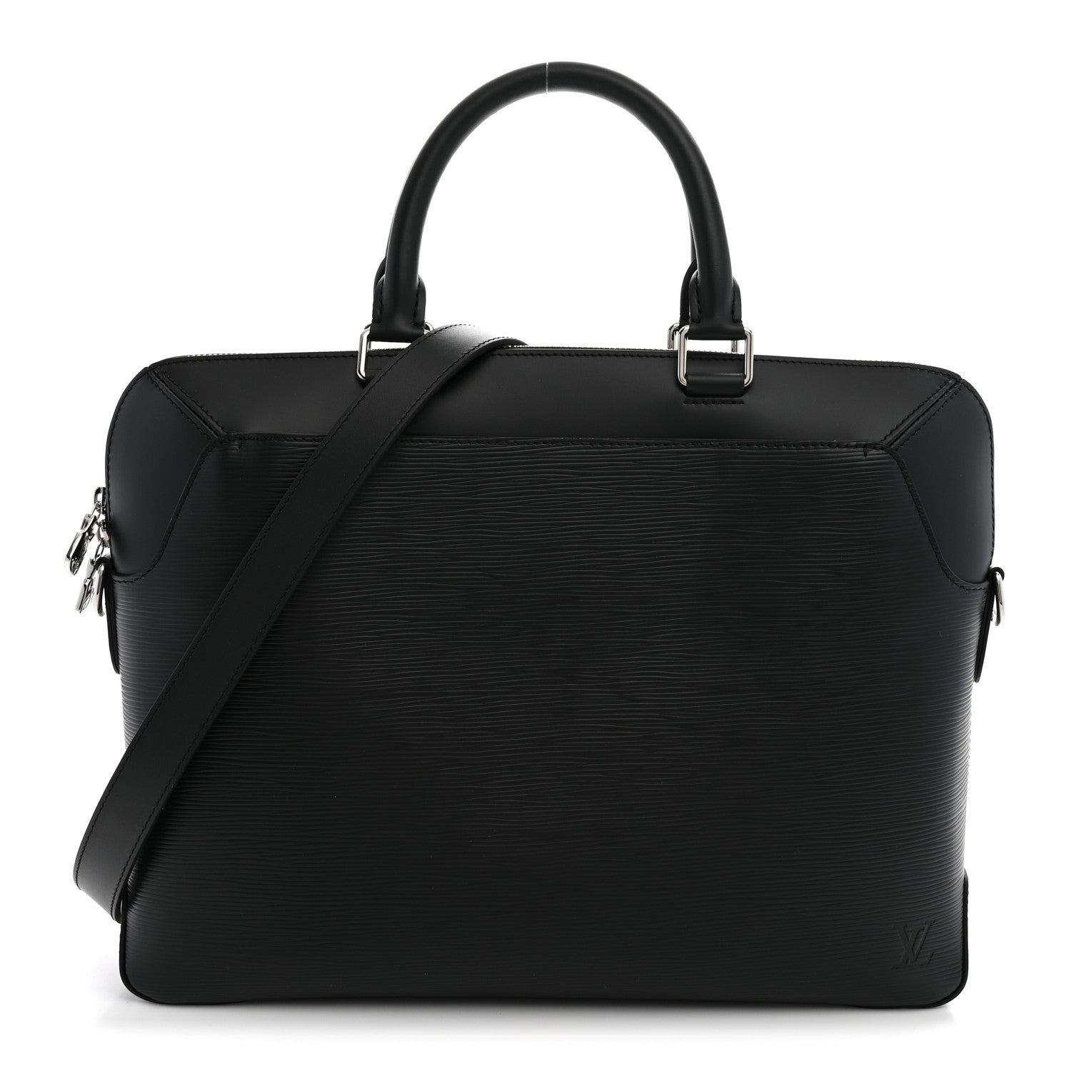 Louis Vuitton Epi Oliver Briefcase Black 1 of 9