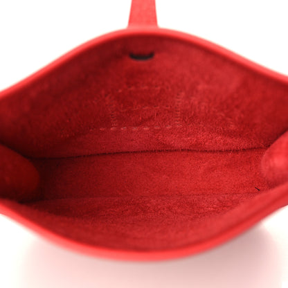 Hermes Taurillon Clemence Evelyne TPM Vermillion 4 of 8